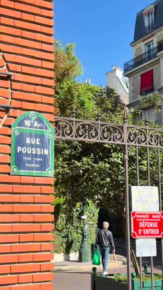 Visite du village d'Auteuil à Paris